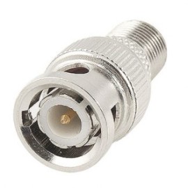 ADAPTADOR JACK (HEMBRA) TIPO F A PLUG (MACHO) TIPO BNC