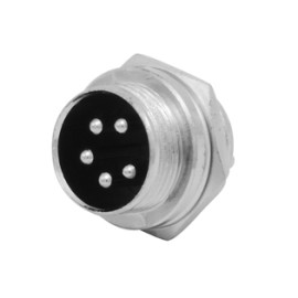 CONECTOR PLUG PARA MICROFONO DE 5 PUNTAS