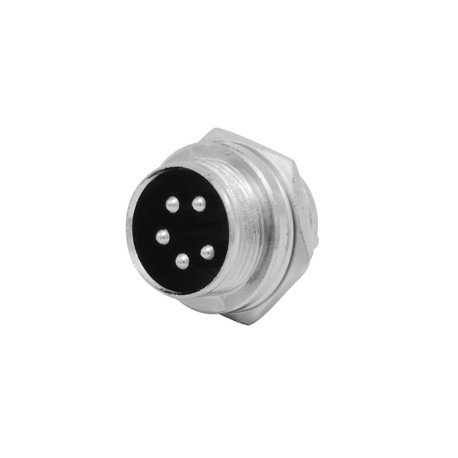 CONECTOR PLUG PARA MICROFONO DE 5 PUNTAS