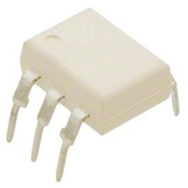 MOC3020 OPTOACOPLADOR CON SALIDA A TRIAC SIN DETECTOR DE PASO POR CERO