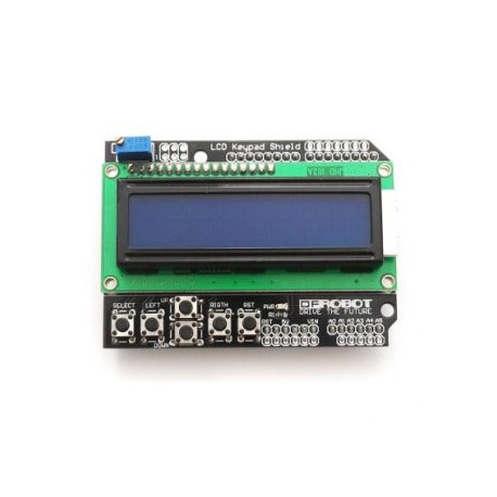 LCD KEYPAD SHIELD ARDUINO 16X2