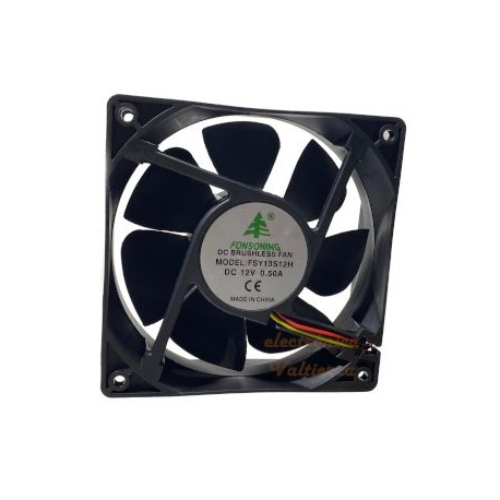 VENTILADOR 6 PULG 12V 120 X 38MM FUENTE PODE EXTRACTOR AIRE